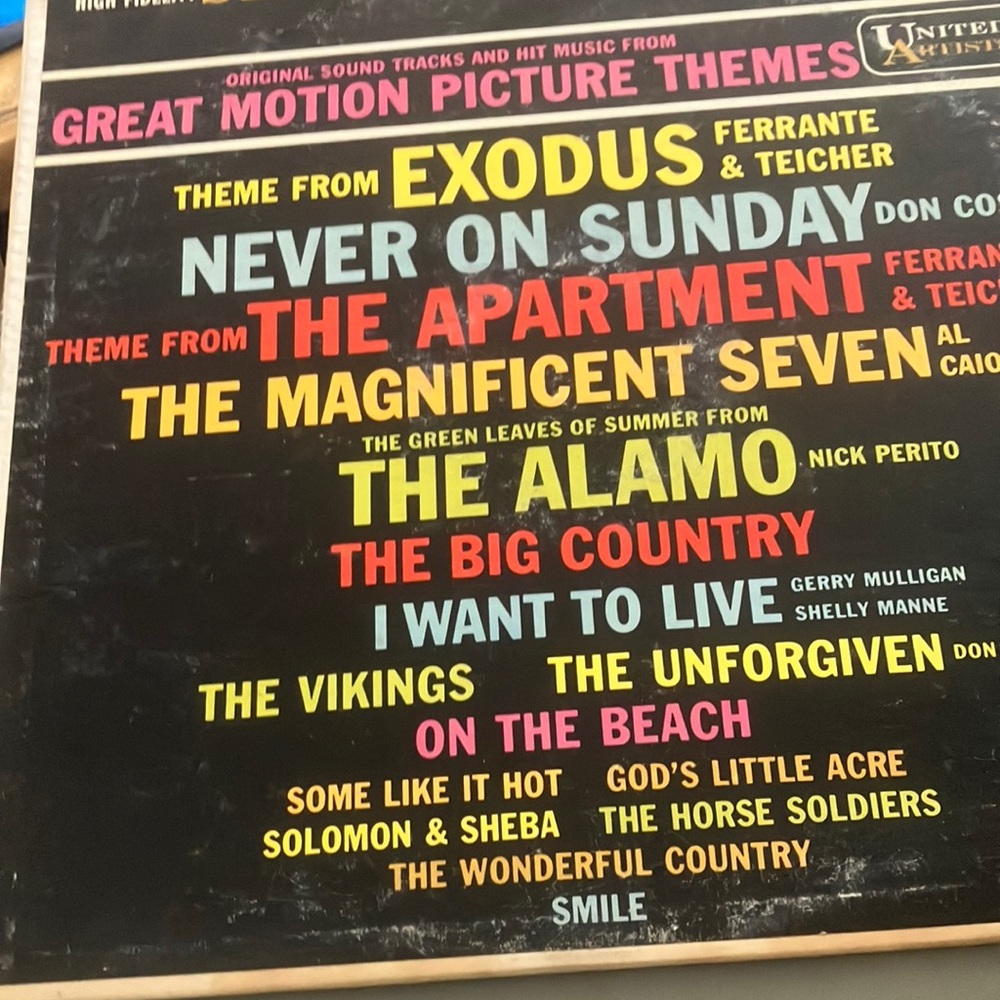 Vintage Soundtrack Vinyl Record
